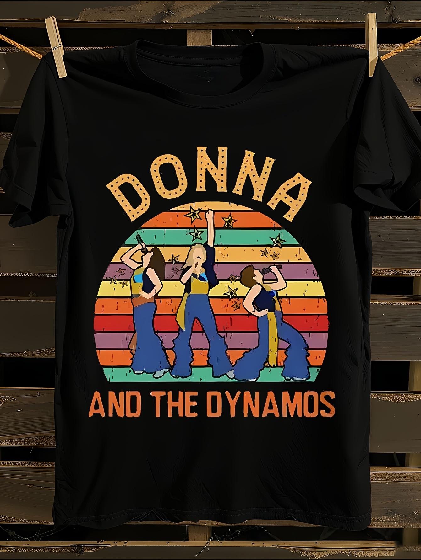 WoVintage Tshirt Vintage Donna and The Dynamos Retro Musi... XXXL