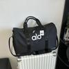 Borsa da viaggio portatile con separazione asciutto/bagnato, borsa per sport e fitness, borsa a mano alla moda di grande capacità, borsa yoga