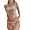Vintage lingerie sexy pure desire belly pocket hot open crotch lace pajamas free passion temptation suit