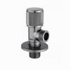 Brass Angle Valve Gray Inlet Valve Bath Outlet Valve G1/2 Basin Sink Diverter Kitchen Sink Wash Basin Water Stop Faucet