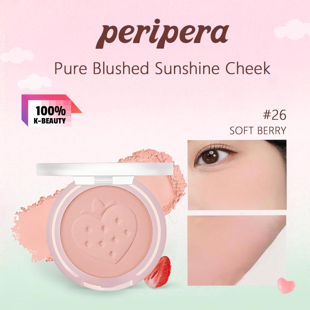 Peripera PURE BLUSHED SUNSHINE CHEEK 4,2 g / 0,14 oz  (11 Farboptionen)