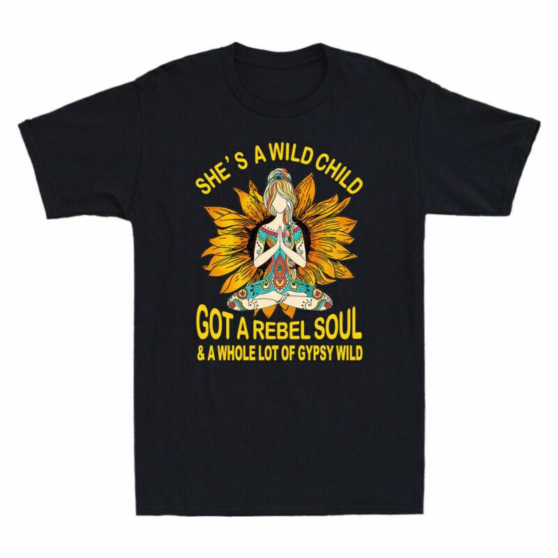 She s A Wild Child Got A Rebel Soul & A Whole Lot of Gypsy Wild Men s Funny Tee S