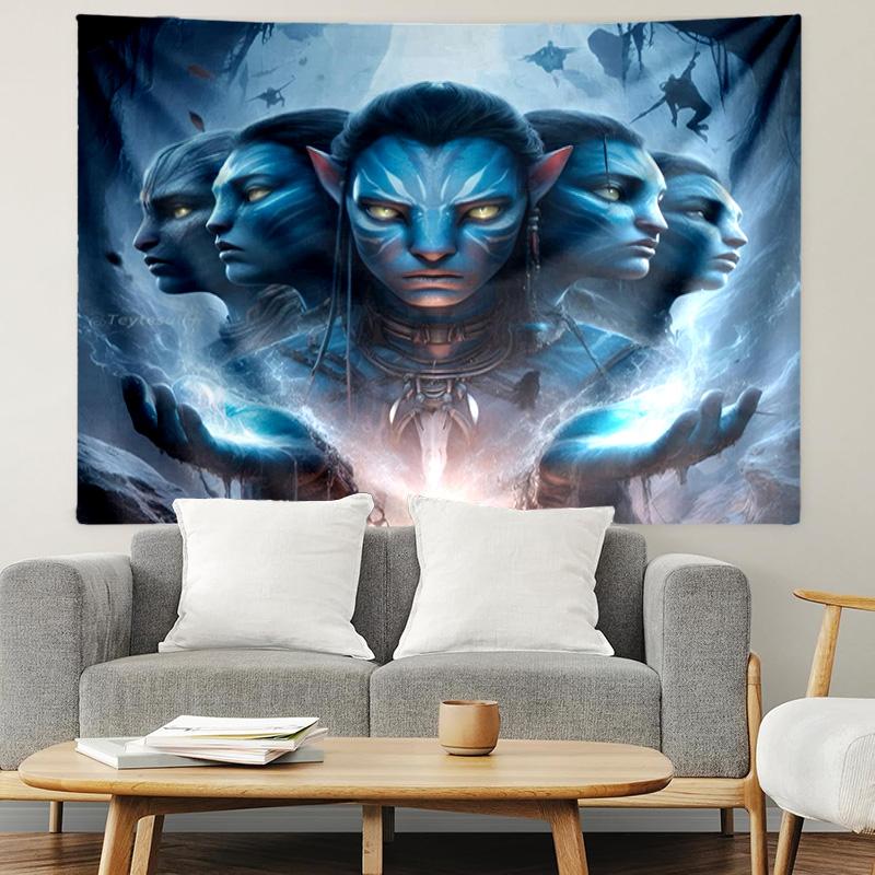 Avatar-Print Wandteppich, Leichte Wandbehang, für Schlafzimmer, Wohnheim, Wohnzimmer, Heimkunstdekor - Geburtstags-Weihnachtsgeschenk für Freunde