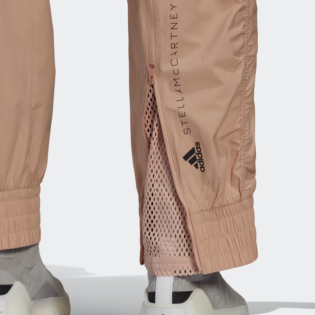 Adidas Woven Track Pants Women Bottoms Grey Pearl-Pink HI3047