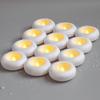 Flameless LED Floating Waterproof Plastic Candles Tea Light Romantic Flickering Votive Wax Tealight for Party Bathroom Decor