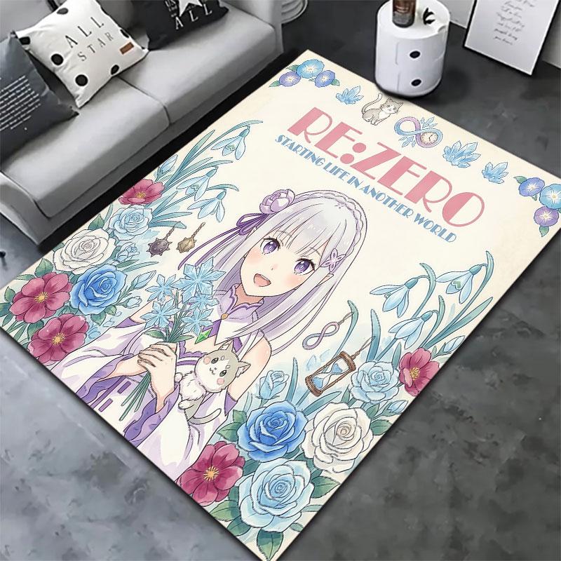 Re Zero Carpet Rug For Living Room Bedroom Home Sofa Decoration Kids Play Nonslip Floor Mat