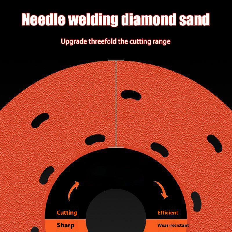 1/2/5Pcs 4Inch 100Mm Cutting Grinding Discs Vacuum Brazed Saw Blade Tile Grinder Blade For Metal Wood Pvc Pipes
