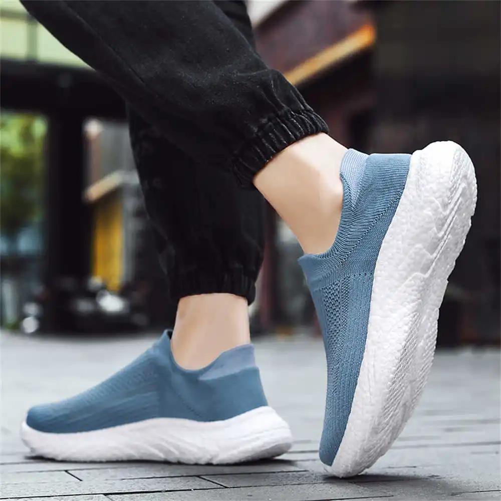 Number 39 Round Toe Mens Light Blue Boots Shoes Brands Vip Casual Sneakers Sports Luxury Brand Exerciser Shose Snearkers