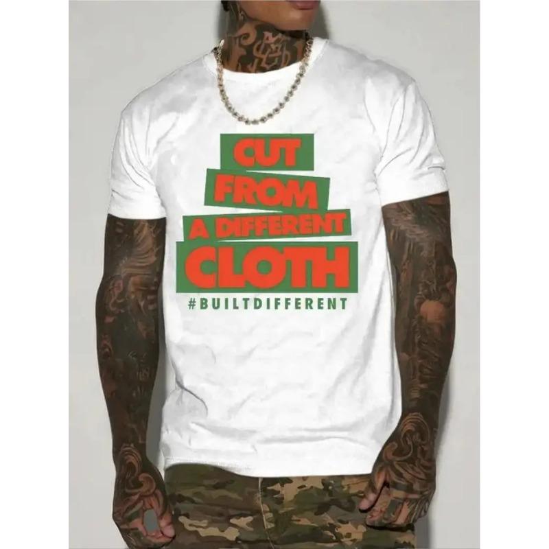 

Европейские размеры Мужская и подходит для свободного кроя Футболка с коротким рукавом - Влагоотводящая Повседневная футболка с минималистичным принтом, Машинная стирка, Дышащая S белый