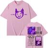 Junges Miko Hip Hop T-Shirt Grafikdruck Gothic Grunge T-Shirt Kurzarm Comic Rundhals T-Shirt Camiseta Hombre Lässige T-Shirts