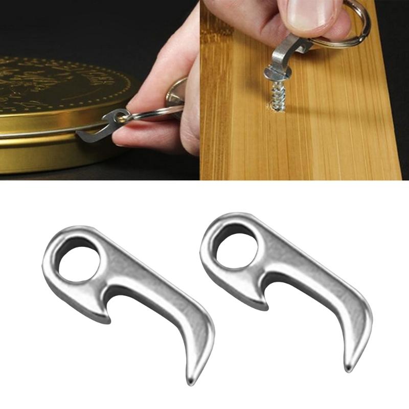 Small Beer Opener Keyring Mini Bottle Opener Keychain for Home Party Beer Lover