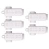 5Pcs Wire Connector T Type Splitter Screw Terminal Block Set Kit 1000V 80A ZKT16