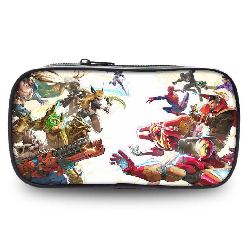 Marvel Rivals Pencil Case Large Capacity Student Stationery Organizer For Kids