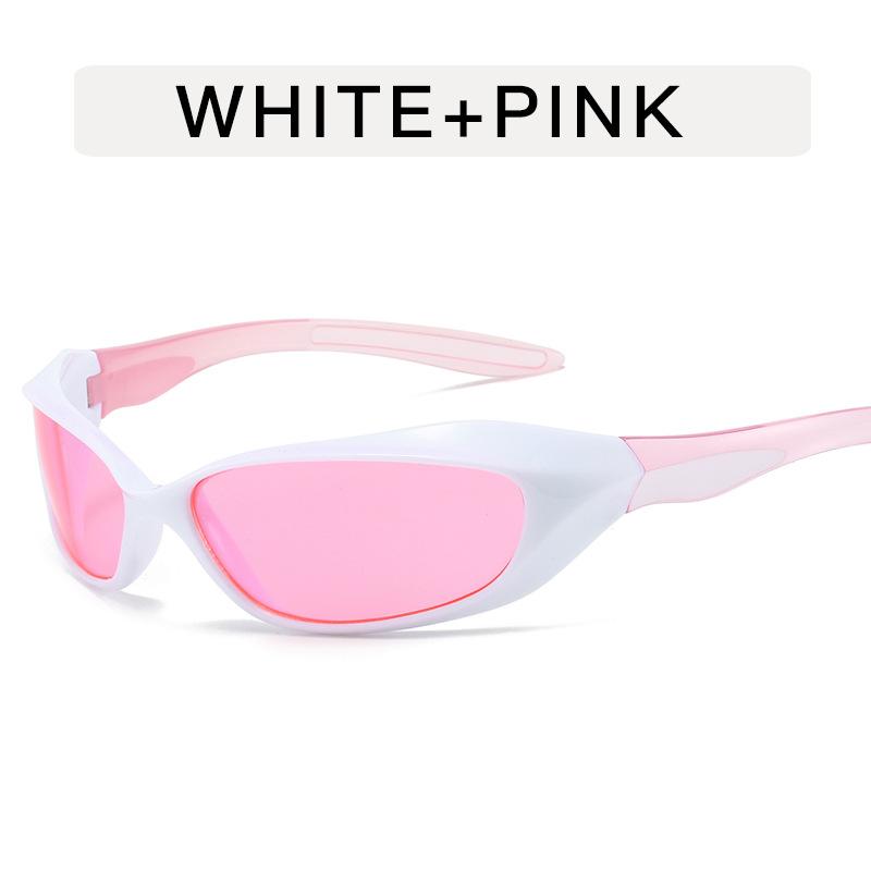 Punk Style Women's Sun Glasses Y2K Stylish Anti-reflective Designer Sunglasses Woman Stage Performance Men Sunglass