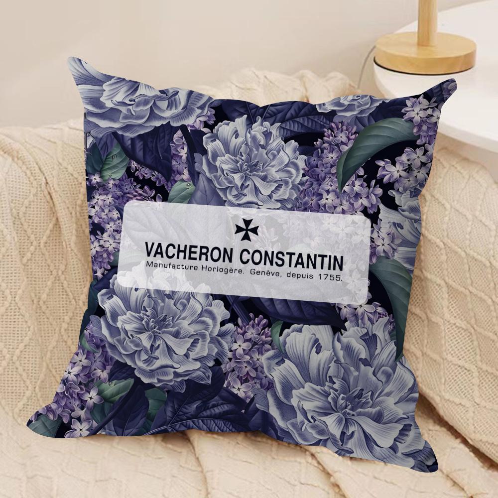 V-Vacherons C-Constantin Cushion Cover Soft Plush Fabric Double-Sided Printed Sofa Cushion Cover for All Seasons Home Decor Gift