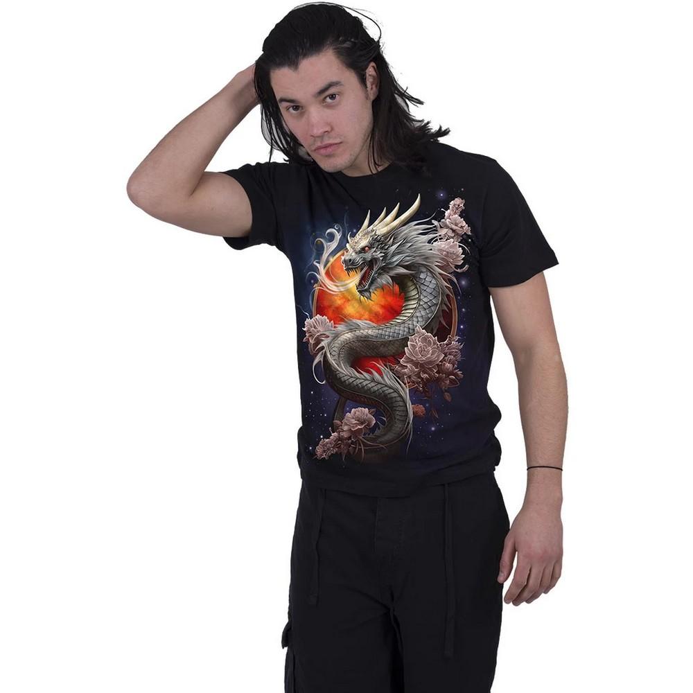 Spiral Direct Unisex Adult Sun Dragon T-Shirt