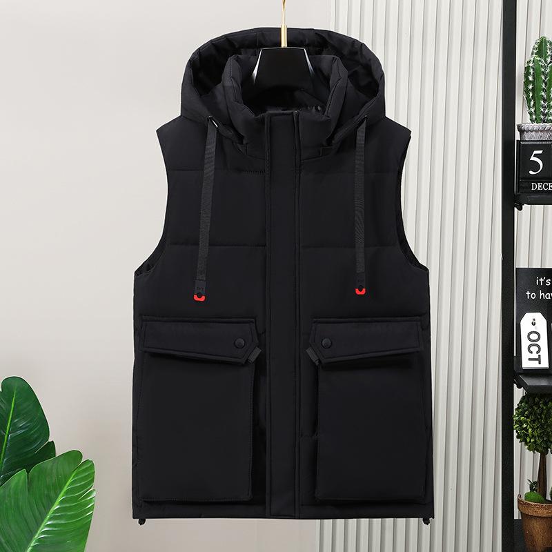 Cotton Vest, Autumn and Winter Plus Thick Camisole Vest, Men's Jacket