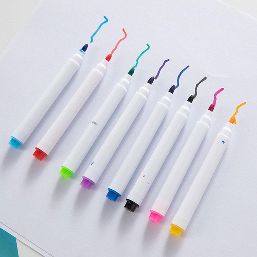 8pcs Dry Erase Marker Planning Whiteboard Markers Painting Colored Markers Erasable Pens for Children Drawing And Writing