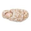 UGG Fluff Yeah Leopard Print Open Toe Sandals Kids Sandals White 1123640K-WHT