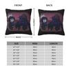 Azuretime Anime Square Pillow Case Azure Two Time Game Cushion Cover Zipper Decorative Pillowcase For Home 18"