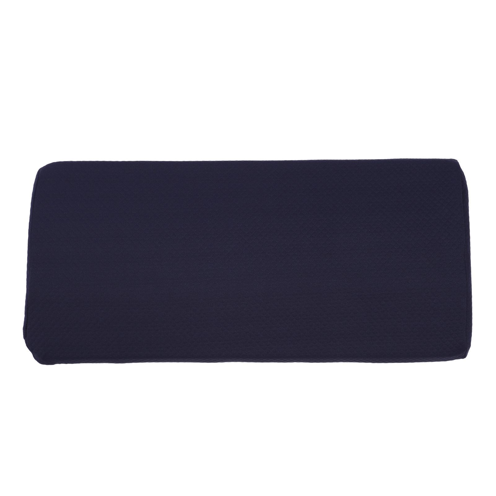 

Подушка для поддержки поясницы Эргономичная Приятная к коже Дышащая Съемный моющийся чехол Подушка для сна под поясницу синий