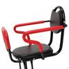 Assento Infantil para Bicicleta com Fixação Traseira Espesso com Apoio de Braço Pedais de Pé Bicicleta Universal Estável para