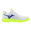 Mizuno Wave Momentum Pro Leather Comfortable Durable Casual Volleyball Shoes Unisex sneaker White Green V1GA254039