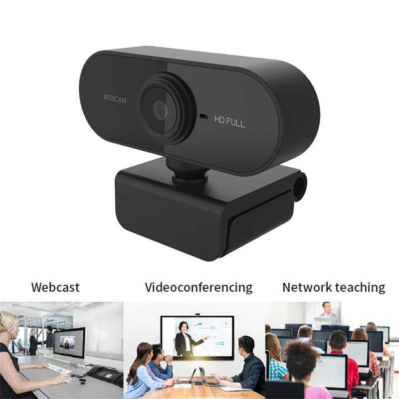 1080p Full Hd Webcam Built-in Microphone Usb Plug Web Cam Compatible For Mac Laptop Youtube Xbox