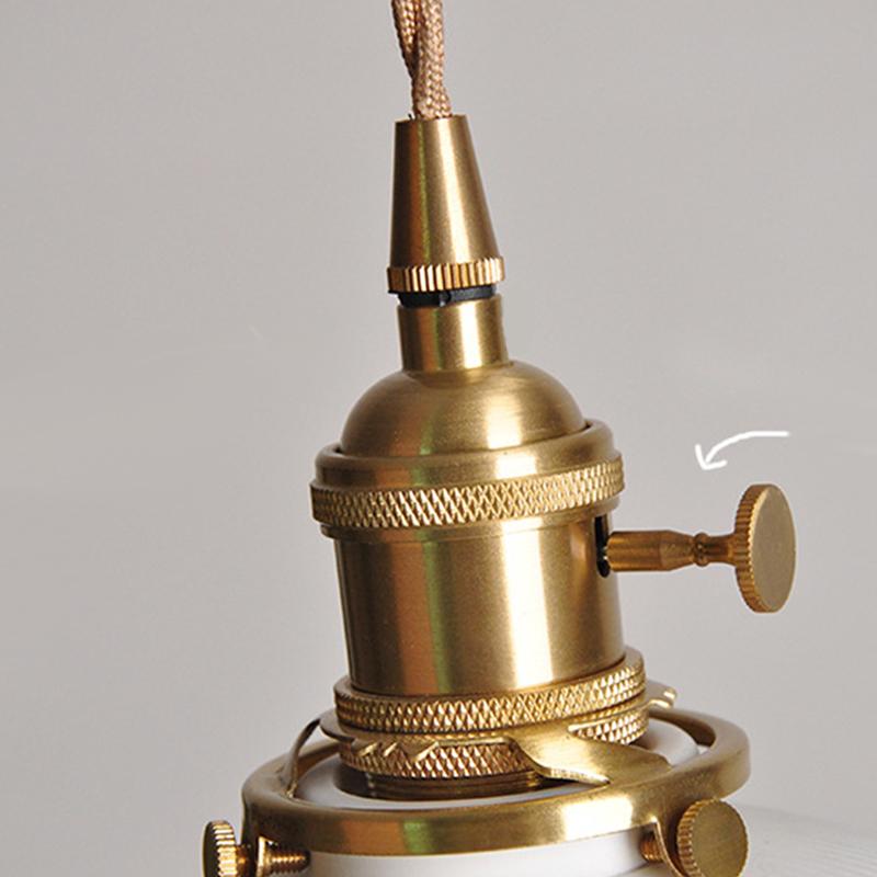 Japanese retro wall brass ceramic simple Nordic porch bar hand made Zen tea room bedroom headboard chandelier