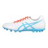 Asics Ds Light Club Bequeme Passform Ag (Gummistollen) Känguruleder Fußballschuhe Herren Fußballschuhe Weiß Blau 1103A094100