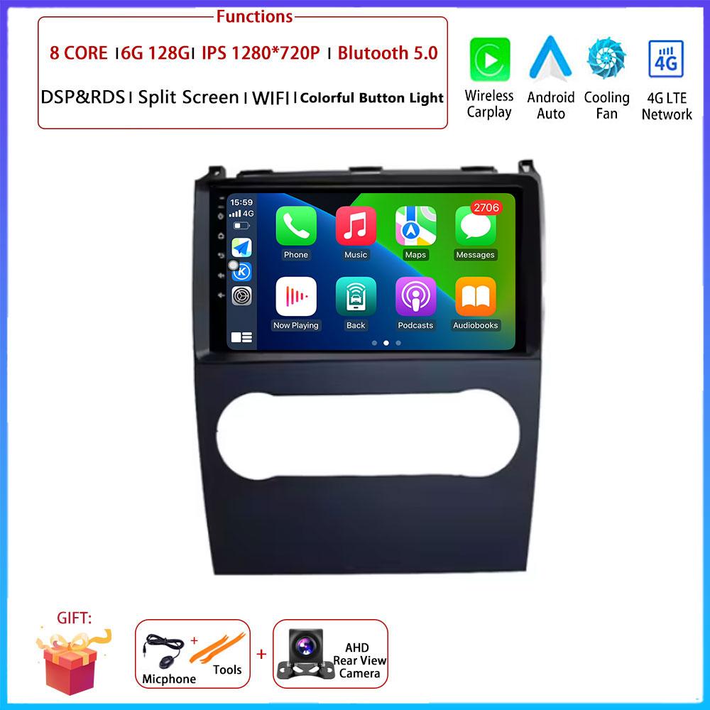 Android Carplay For Mercedes Benz B200 A B Class W169 A160 A180 A200 A220 2009-2012 Car Radio Navigation GPS Multimedia Video