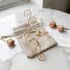 Adjustable Hollow Out Arm Band Pearl Open Arm Bangle Artistic Flower Arm Cuff  Beach