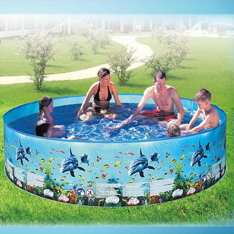 Large Foldable Outdoor Inflatable Swimming Pool for Kids