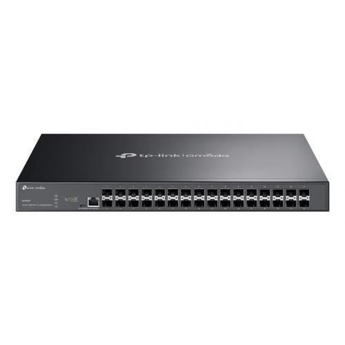Switch - TPLINK - Omada 32-Port 10GE SFP+ - L2+ Managed - 32 ports - 10 Gigabit Ethernet