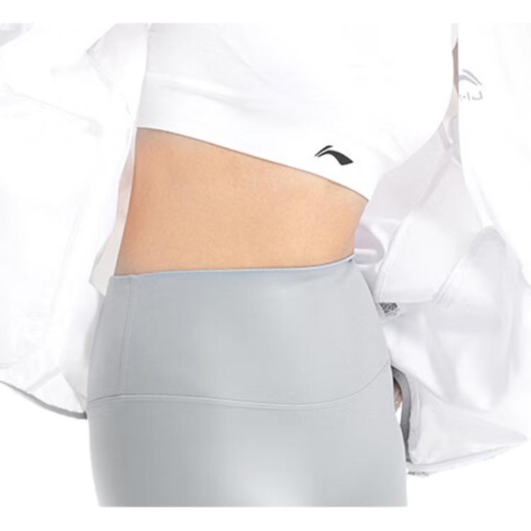 Li Ning Casual Sports Letter Solid Color Brand Logo Hooded Jacket Unisex Jackets White YFDT135-1