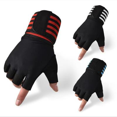 Gym Fitness Gloves Half Finger Glove for Weight Lifting Cross Training Workout Gloves with Wrist