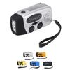 Solar Emergency Radio Hand Crank Portable NOAA Weather Radio with AM FM LED Lights SOS Alarm Cell Ph