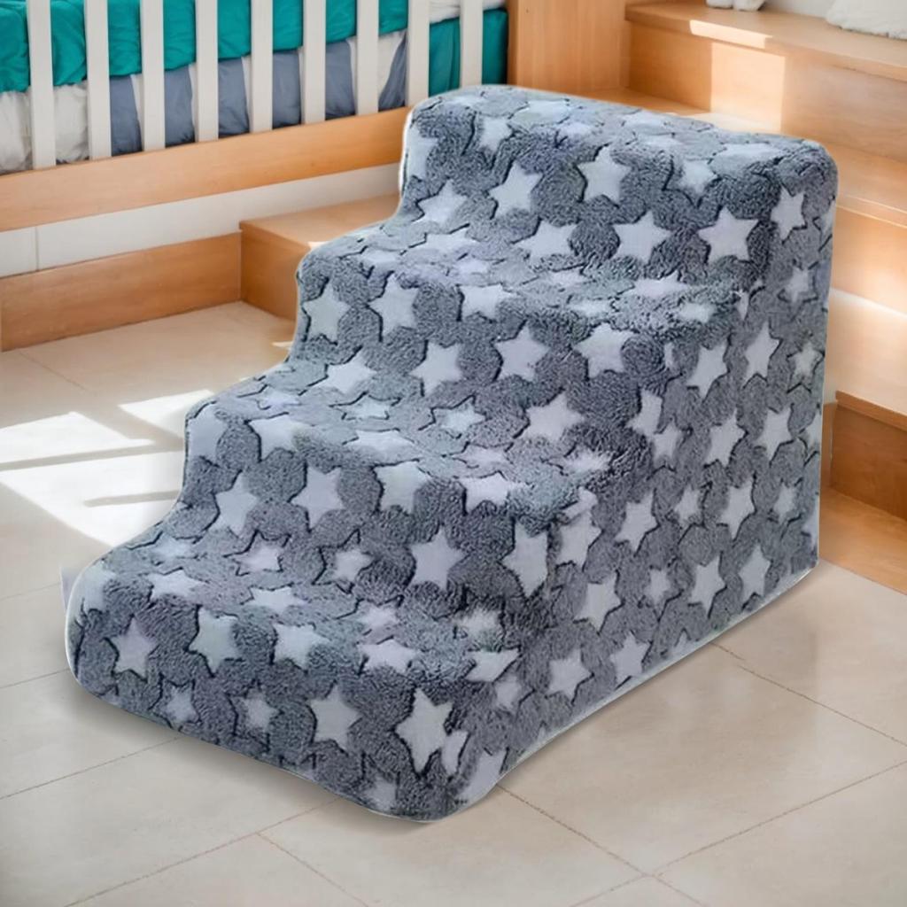 Pet Stairs Cat Steps For Vehicle Detachable Household Kitten Ramp For Puppies Cats Living Room Bedroom Study Windowsill Sofa Bed