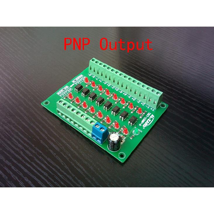 8 Channel Optocoupler Isolation Board Isolated Module PLC Signal Level Voltage Converter Board 8 Bit 1.8V 3.3V 5V 12V