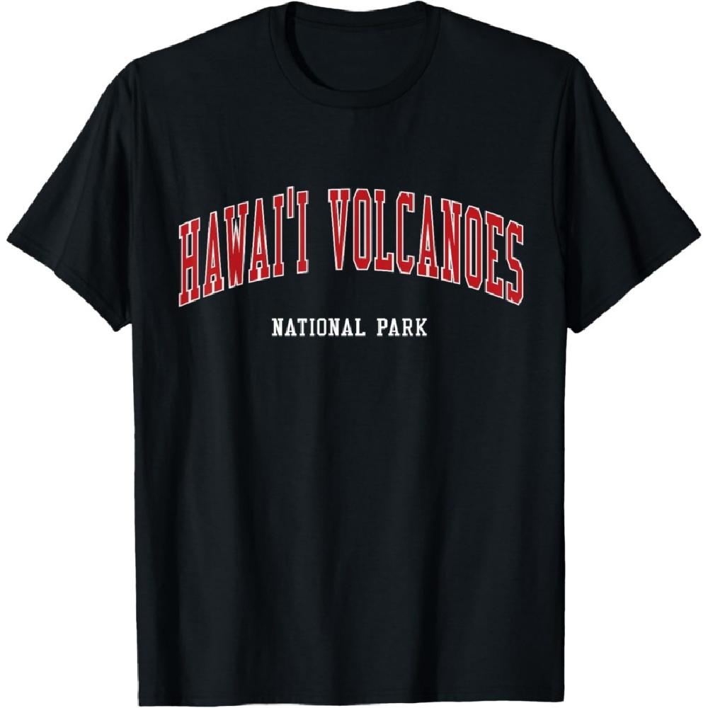 

Hawai i Volcanoes National Park College University Style T-Shirt XXXXXL чорний
