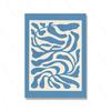 Blue Gallery Wall Art Set Print Blue Flower Market Poster Abstract Canvas Painting Poster Print Pictures For Living Room Decor