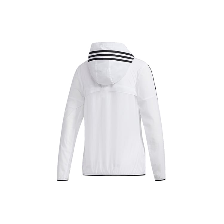 adidas Jackets Women's White Hooded Moderate Other FT2881
