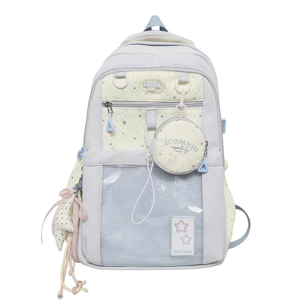 Schoolbag schoolbag for girls, primary school students, grades 3 to 6, backpack, large capacity 1011 new trendy girls, junior high school backpack