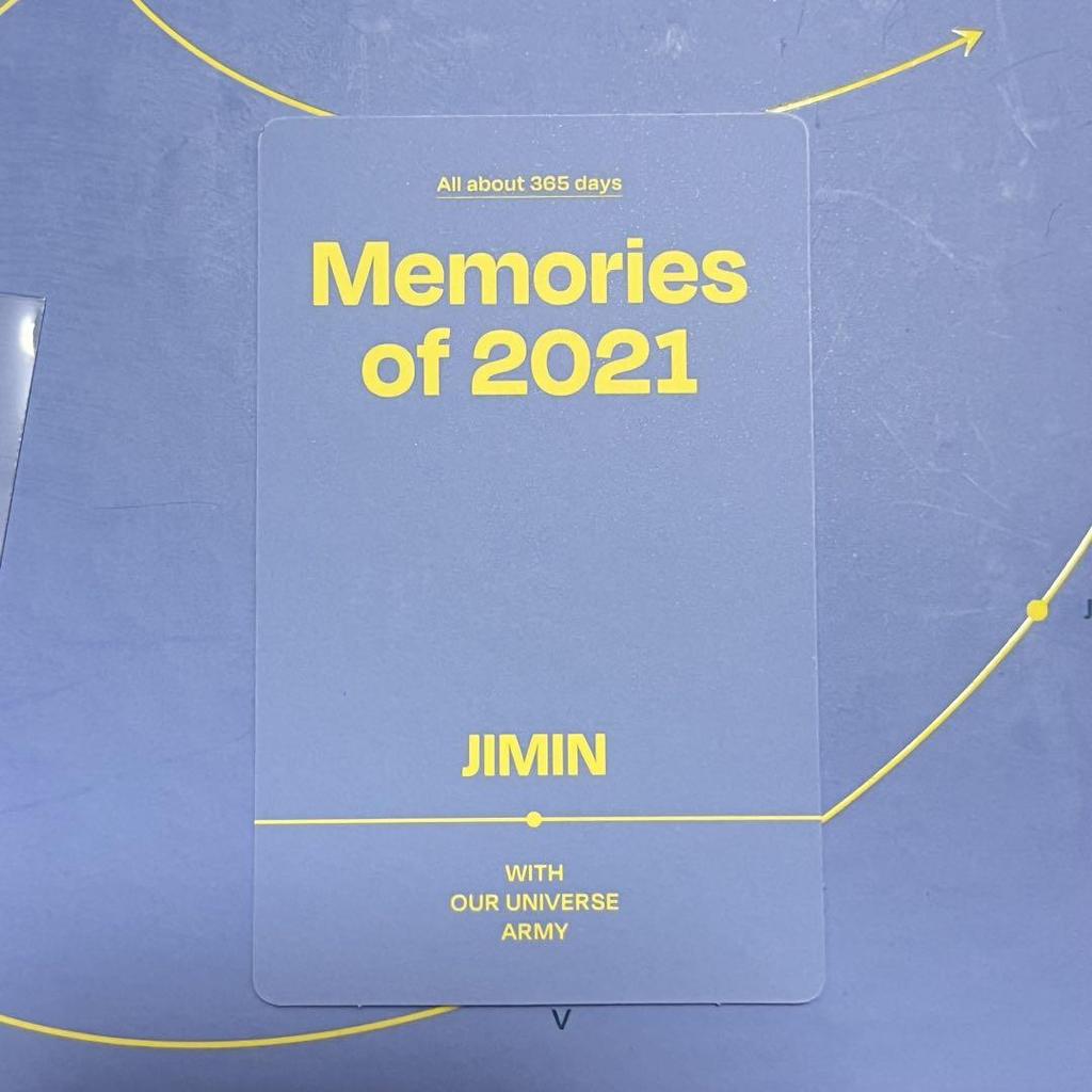 [USED] BTS MEMORIES 2021 JIMIN