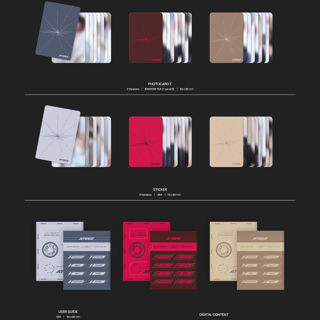 POCAALBUM ATEEZ - [ZLATÁ HODINA : ČÁST.2] 11. EP