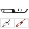 Waterproof Switch Cover Trim 2Pcs Set Black Carbon Fiber 40 5cm Quality Assurance Easy To Use For BMW 3 Series E92