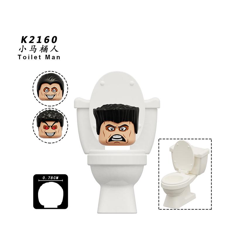 Duchess Toilet Man New Gman5.0 Blocks Female Special Forces Bricks For Toys Gifts Action Figures Building Blocks For Children