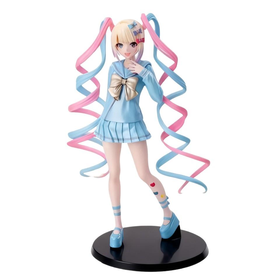 Aixlan NEEDY GIRL OVERDOSE Figure Rain KAnge PVC Action Figure Amine  Anime Girl Statue Collectible Figurine Toys Gift