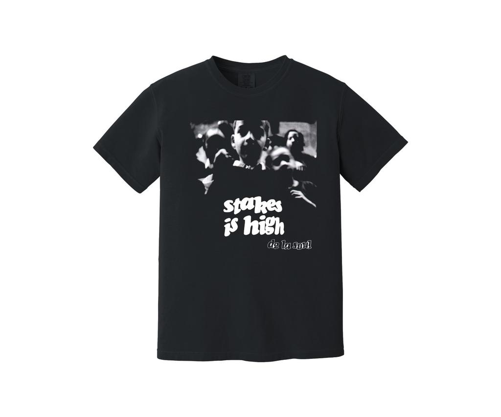 De La Soul Heavyweight T Shirt - Stakes Is High, Native Tongues, Jungle Brothers