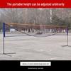 Portable Badminton Net Set with Stand and Bag